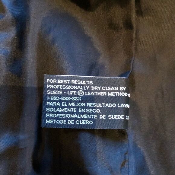 Nine and Company Skirt Petite 8P Black with geometric design - Picture 8 of 9